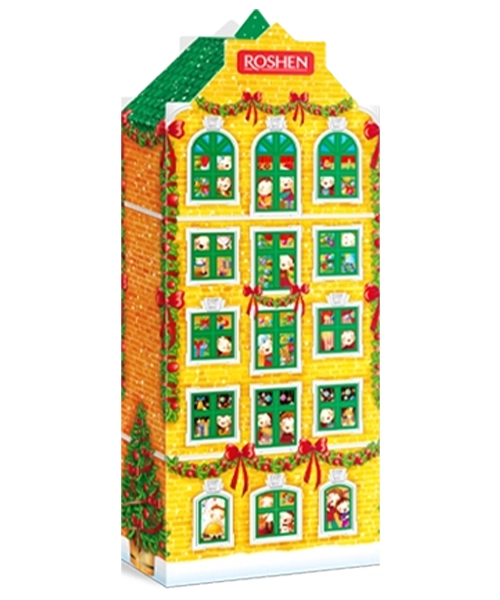 Подарунковий набір Roshen "Новорічний будинок"